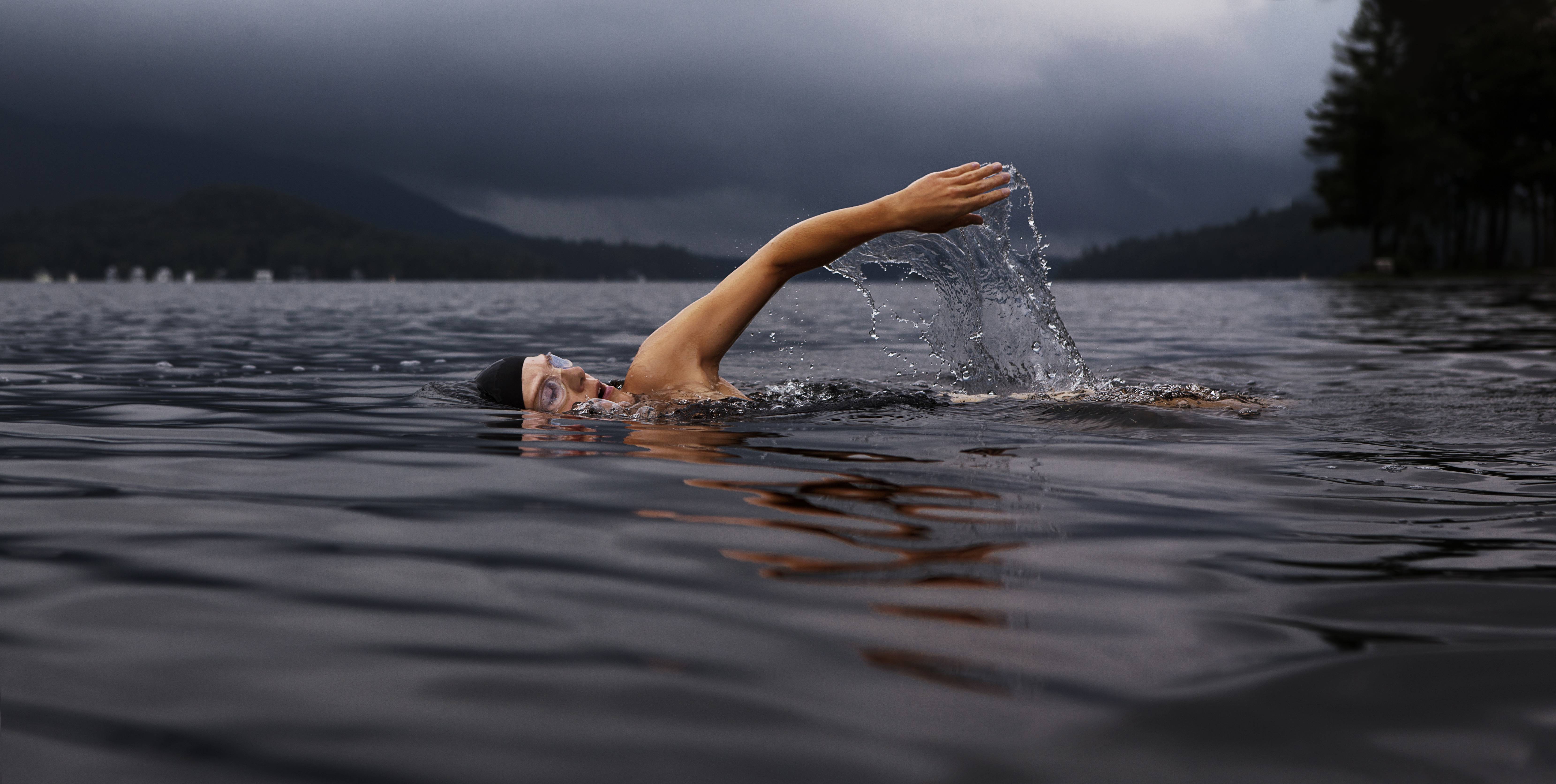 Swimming in the open water!