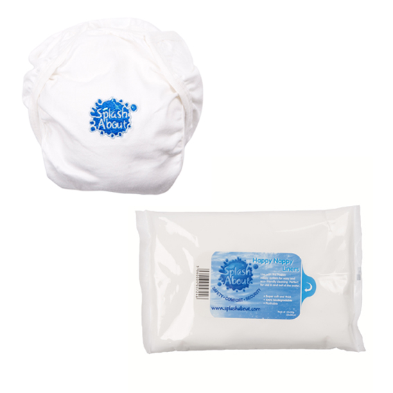 Eco-friendly Swim Nappy Wrap & 50 Liners