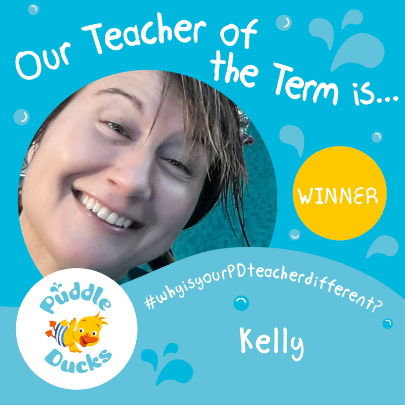 Congratulations to Kelly - National Teacher of the Term!!