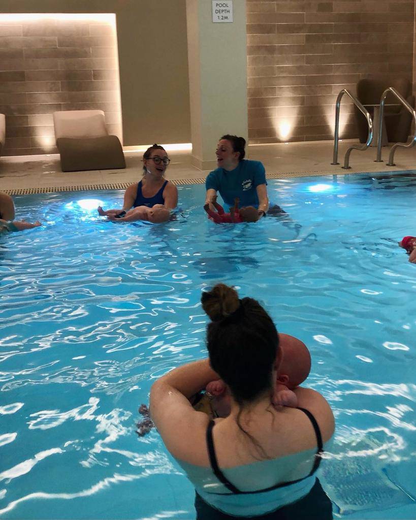 Swim classes are a big hit in central Bath