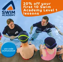 20% OFF First 10 Swim Academy Level 1 Classes