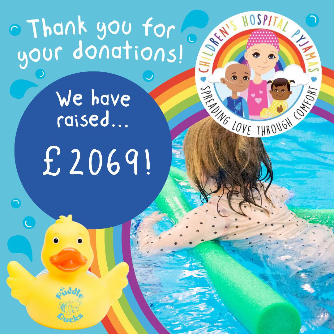 WOW! Our fundraising total is a massive £2069!!