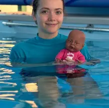 Hollie In Water